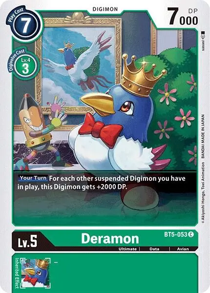 Deramon card art