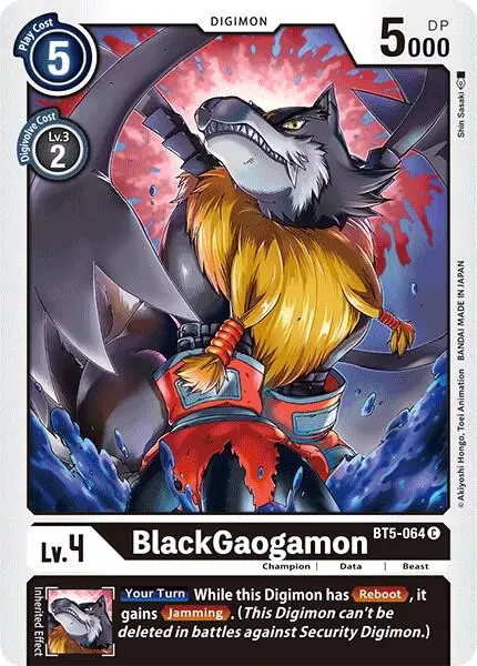BlackGaogamon card art