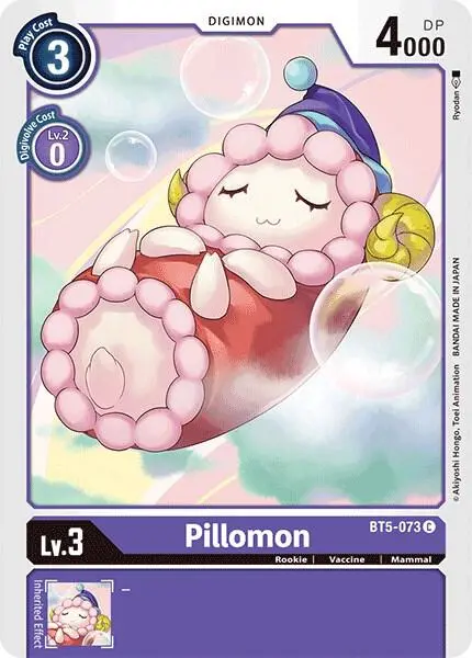 Pillomon card art