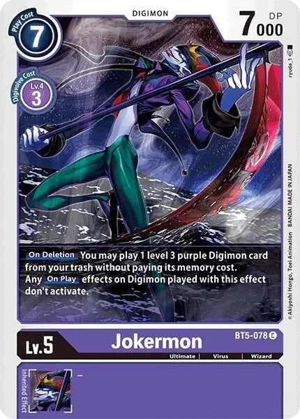 Jokermon card art