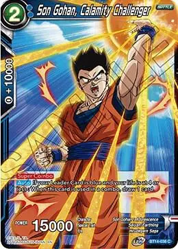 Son Gohan, Calamity Challenger card art