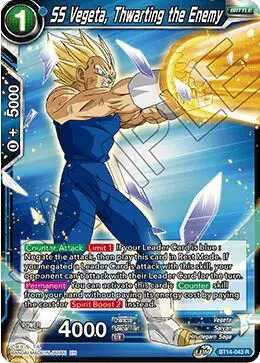 SS Vegeta, Thwarting the Enemy card art