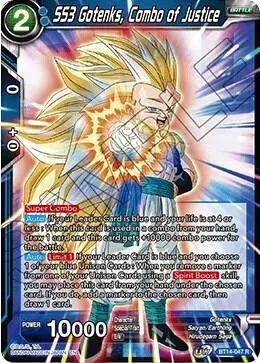 SS3 Gotenks, Combo of Justice card art