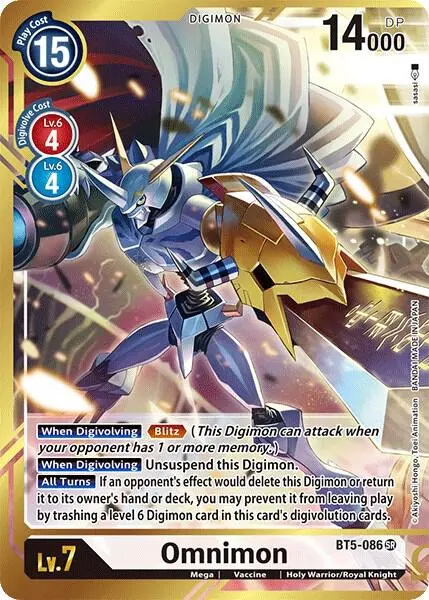 Omnimon (Alternate Art - sasasi) card art
