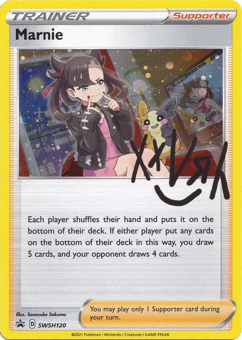 Marnie - SWSH120 card art