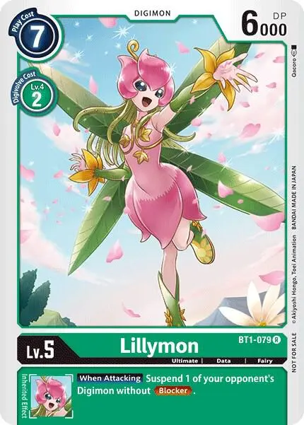 Lillymon - BT1-079 (Tamer Party Vol. 2 Promo) card art