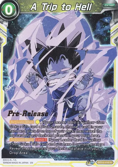 A Trip to Hell card art