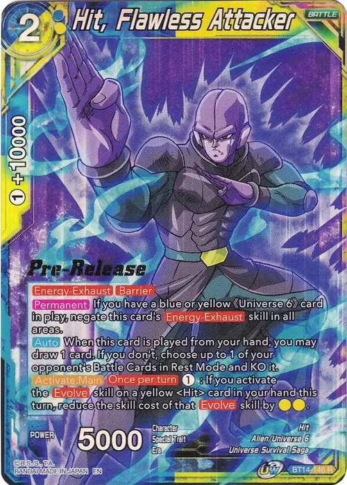 Hit, Flawless Attacker card art