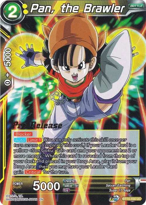Pan, the Brawler card art