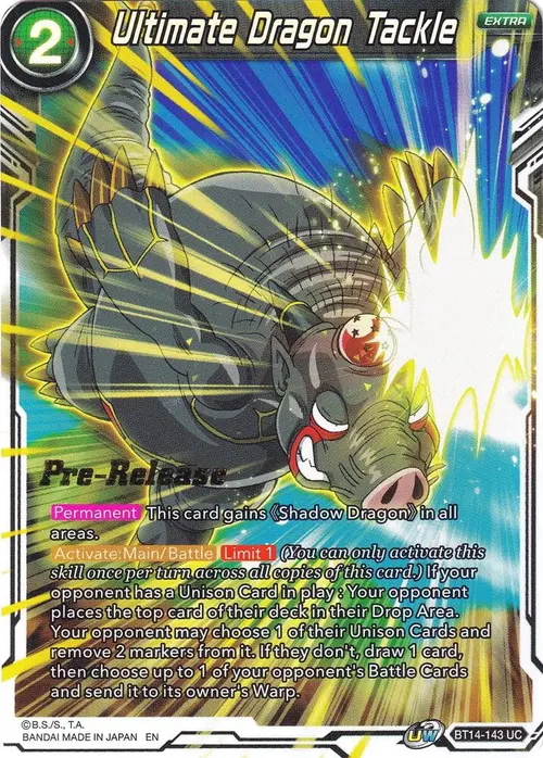 Ultimate Dragon Tackle card art
