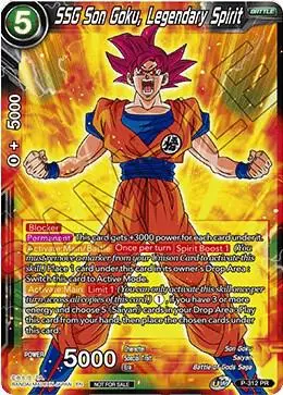 SSG Son Goku, Legendary Spirit card art