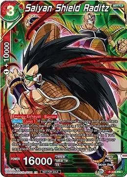 Saiyan Shield Raditz card art