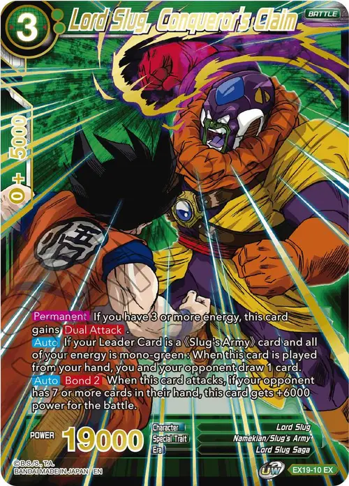 Lord Slug, Conqueror's Claim card art