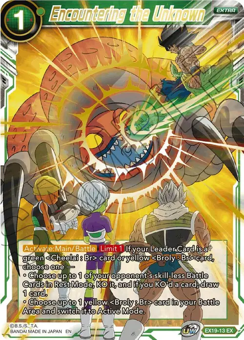 Encountering the Unknown card art