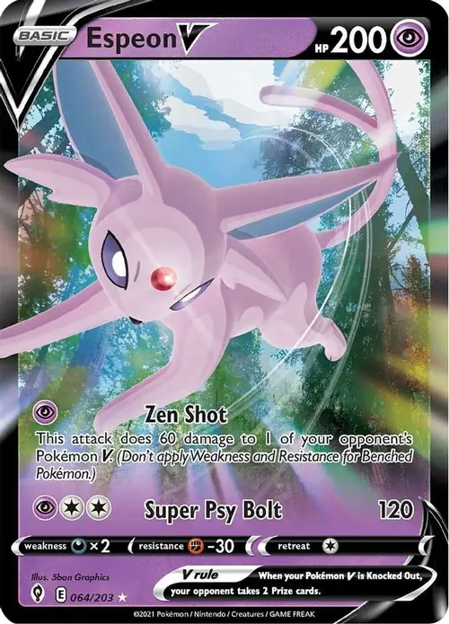 Espeon V card art