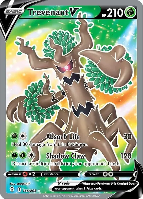 Trevenant V (Full Art) card art