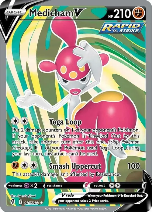 Medicham V (Full Art) card art