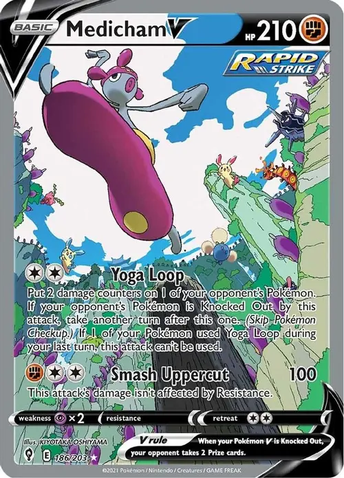 Medicham V (Alternate Full Art) card art