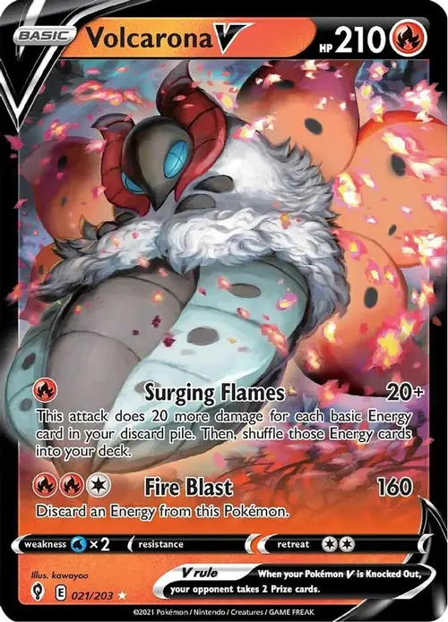 Volcarona V card art