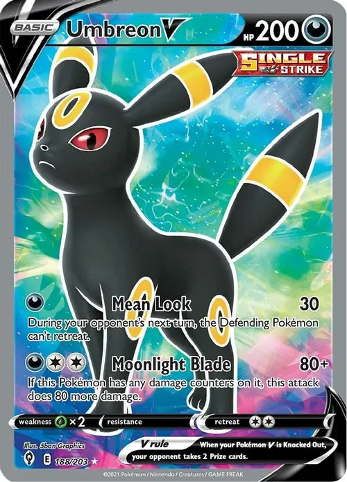 Umbreon V (Full Art) card art