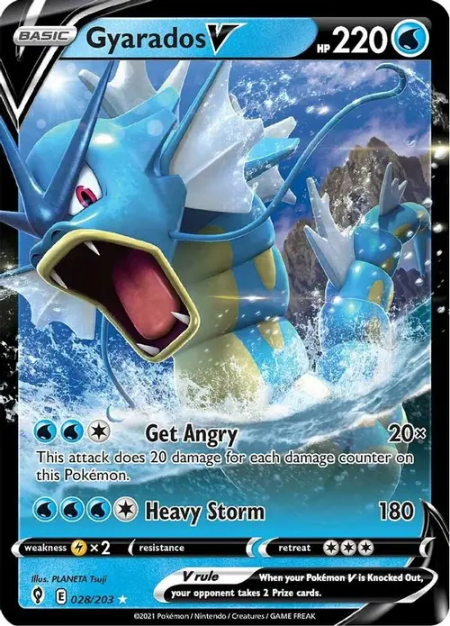 Gyarados V card art