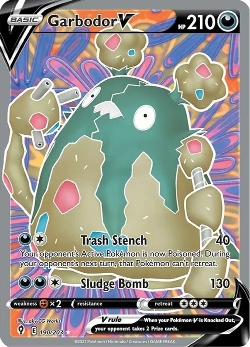 Garbodor V (Full Art) card art