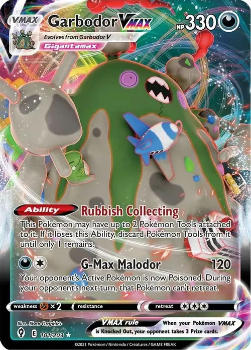 Garbodor VMAX card art