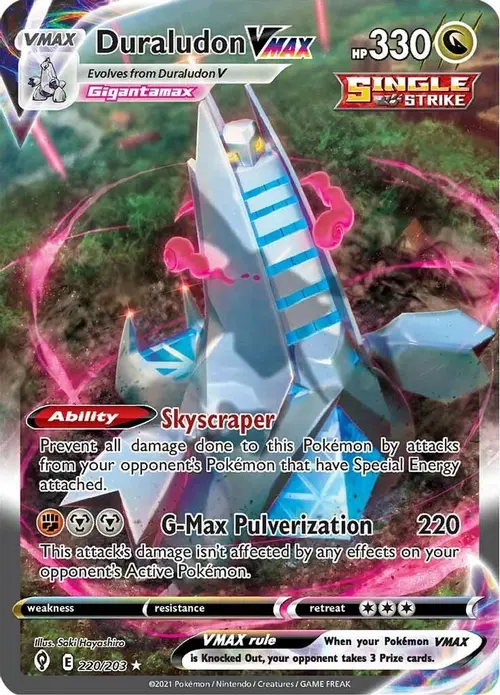 Duraludon VMAX (Alternate Art Secret) card art