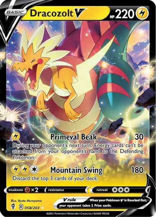 Dracozolt V card art