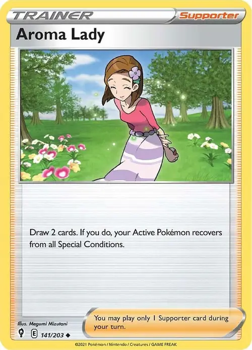 Aroma Lady card art