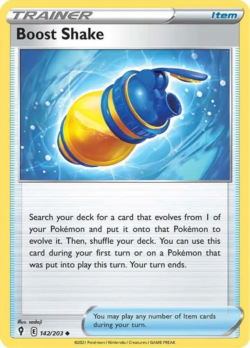 Boost Shake card art