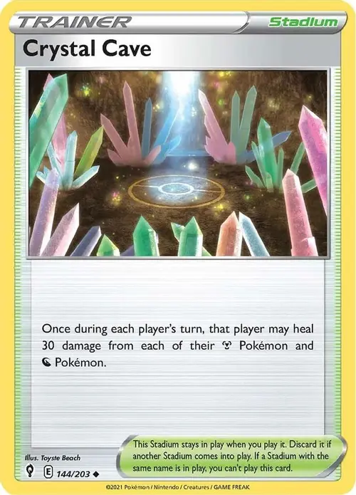 Crystal Cave card art