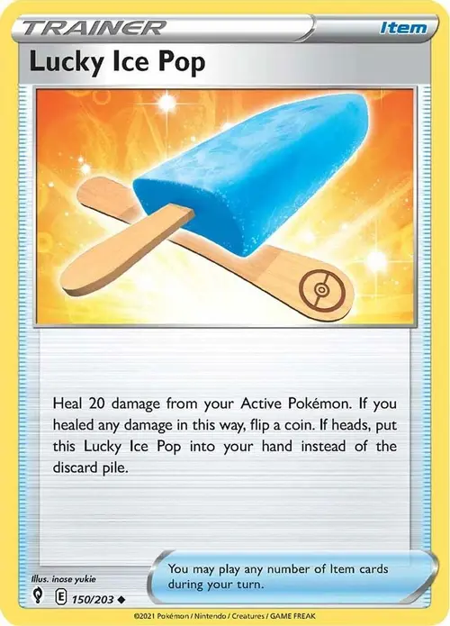 Lucky Ice Pop card art