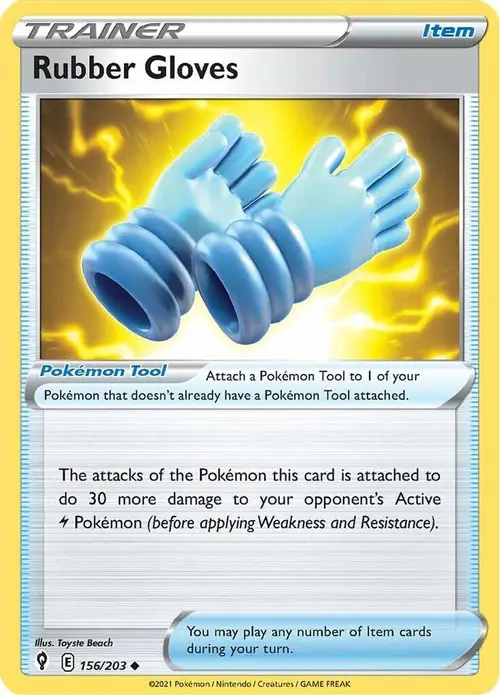 Rubber Gloves card art