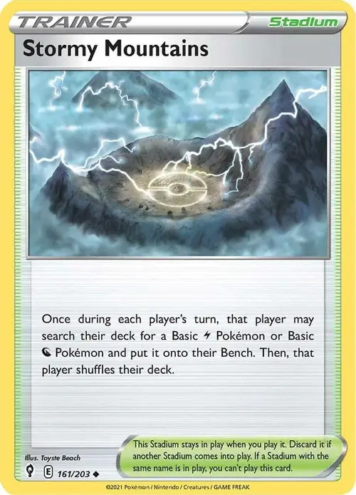 Stormy Mountains card art