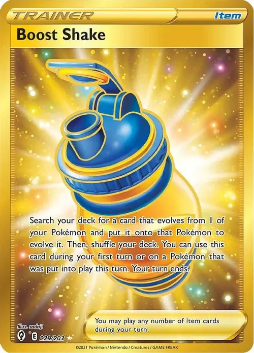 Boost Shake (Secret) card art