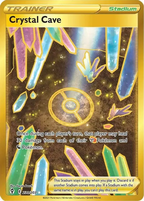 Crystal Cave (Secret) card art