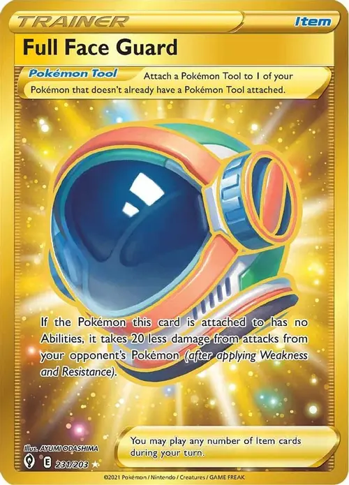 Full Face Guard (Secret) card art