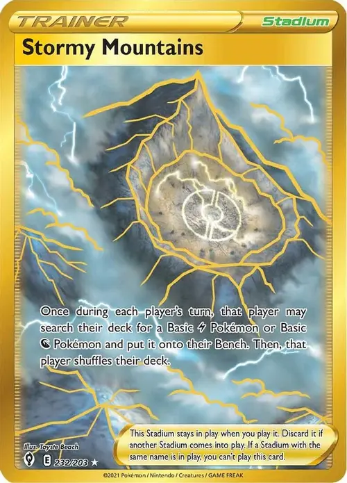 Stormy Mountains (Secret) card art
