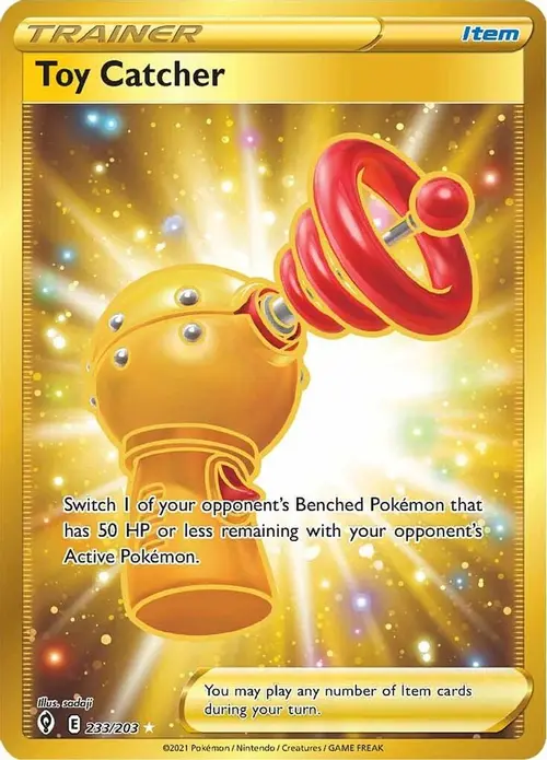 Toy Catcher (Secret) card art