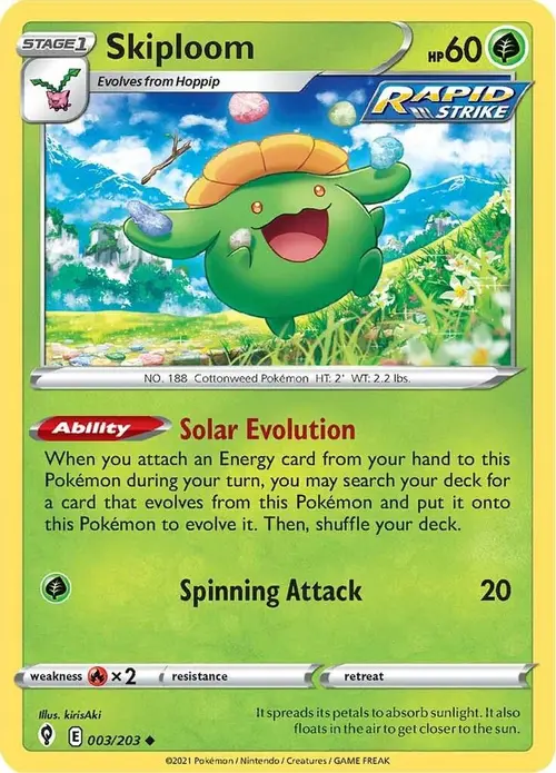 Skiploom card art