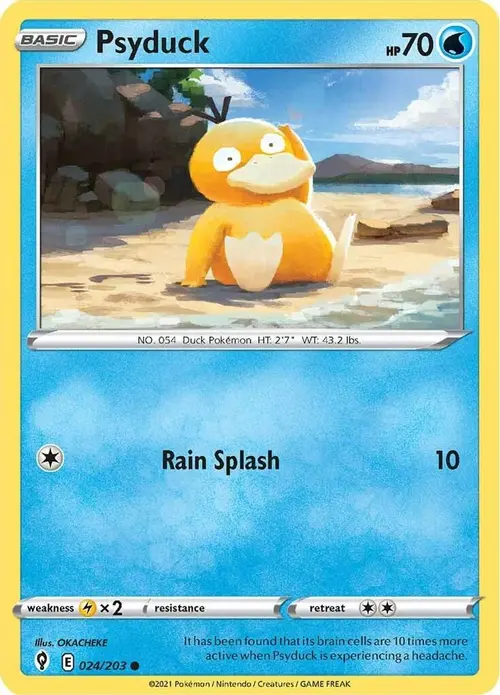 Psyduck card art