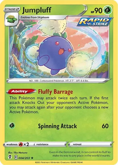 Jumpluff card art