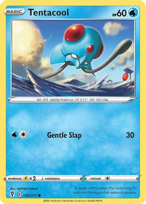 Tentacool card art