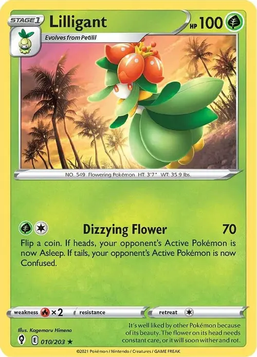 Lilligant card art
