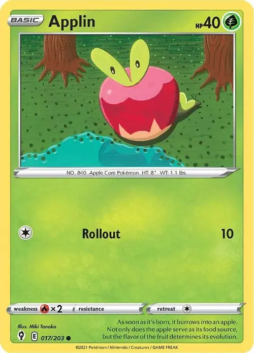 Applin card art