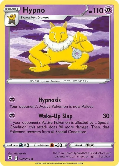 Hypno card art
