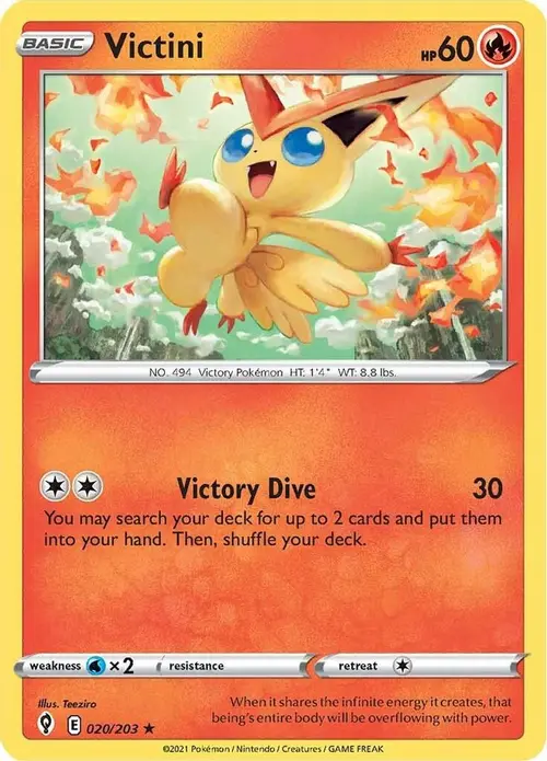 Victini card art