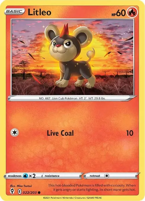 Litleo card art
