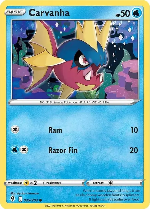 Carvanha card art